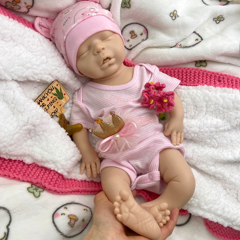 Skincare Newborn - 45cm Silicone Reborn Baby Girl Full