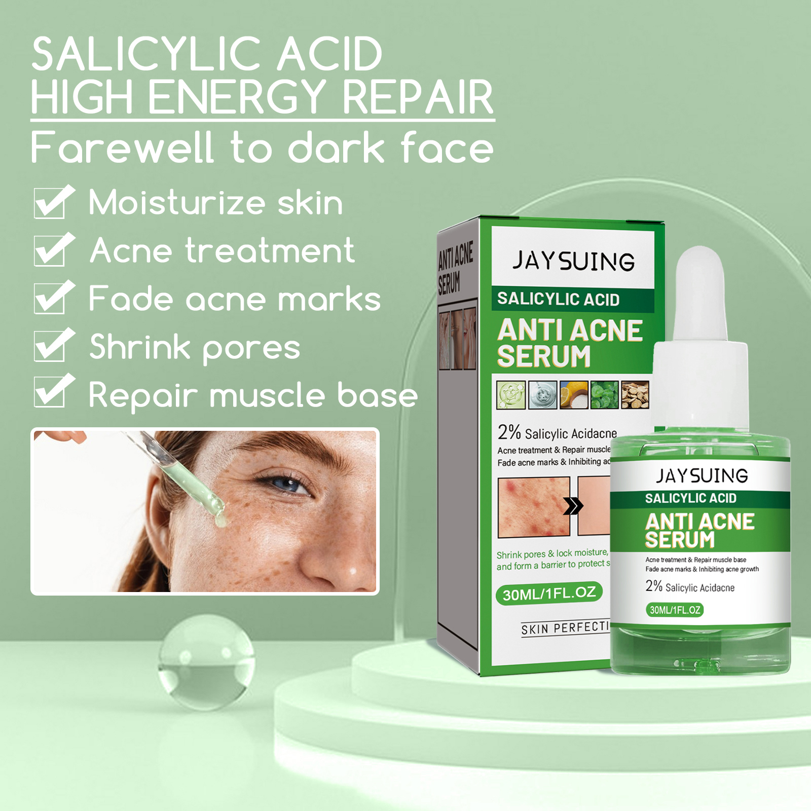 Salicylic Acid Anti Acn-e Face - Glycolic Acid Exfoliant recensione e prezzo