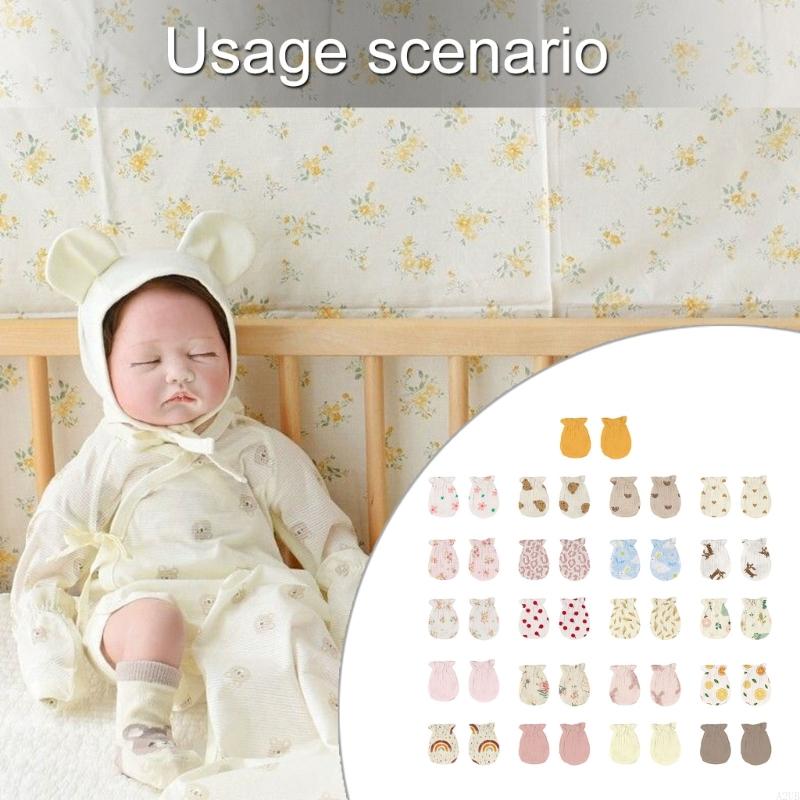 1 Pair Newborns Cotton Mittens - Skincare Newborn recensione e prezzo