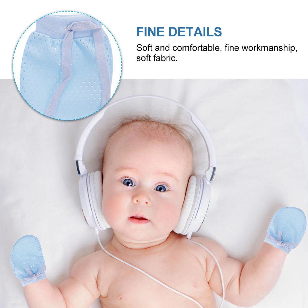 6Pcs Newborn Baby Gloves Anti  - Skincare Newborn recensione e prezzo