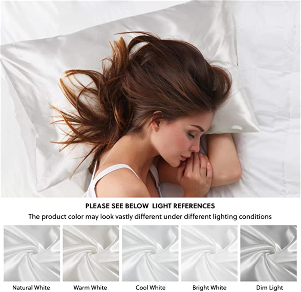 2pcs/lot Queen Size Solid Silk - Skincare Queen recensione e prezzo