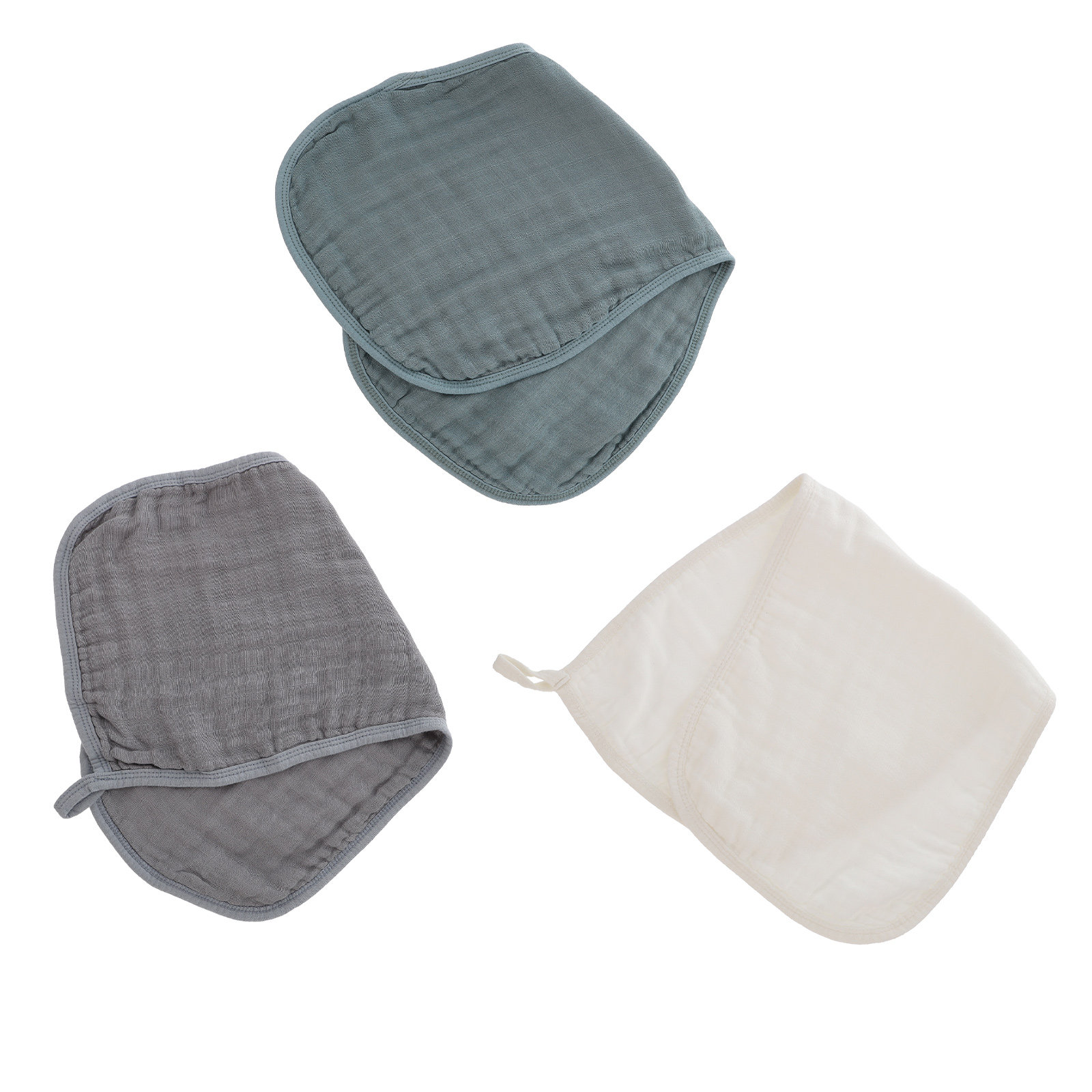 3Pcs Baby Burp Cloths Soft Abs - Skincare Newborn recensione e prezzo