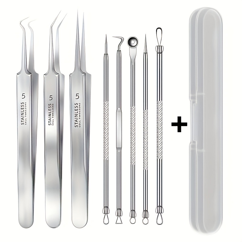 3/5/6/8pcs Stainless Steel Pim - Skincare Qv recensione e prezzo