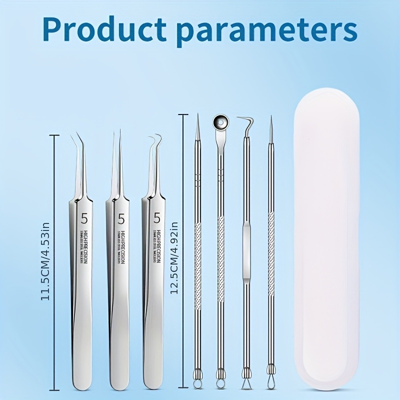 3/5/6/8pcs Stainless Steel Pim - Skincare Qv recensione e prezzo