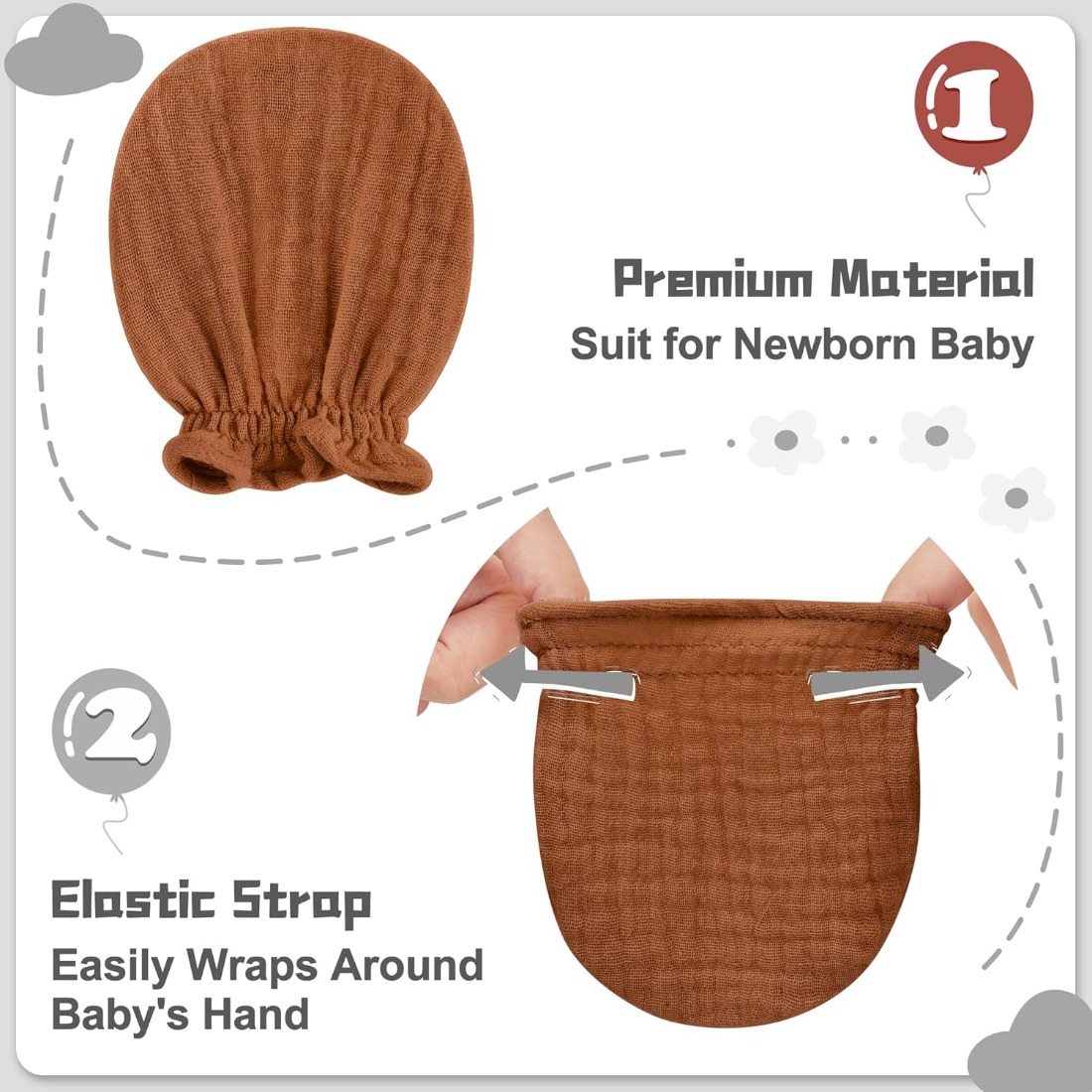 100% Pure Cotton Muslin Newbor - Skincare Newborn recensione e prezzo