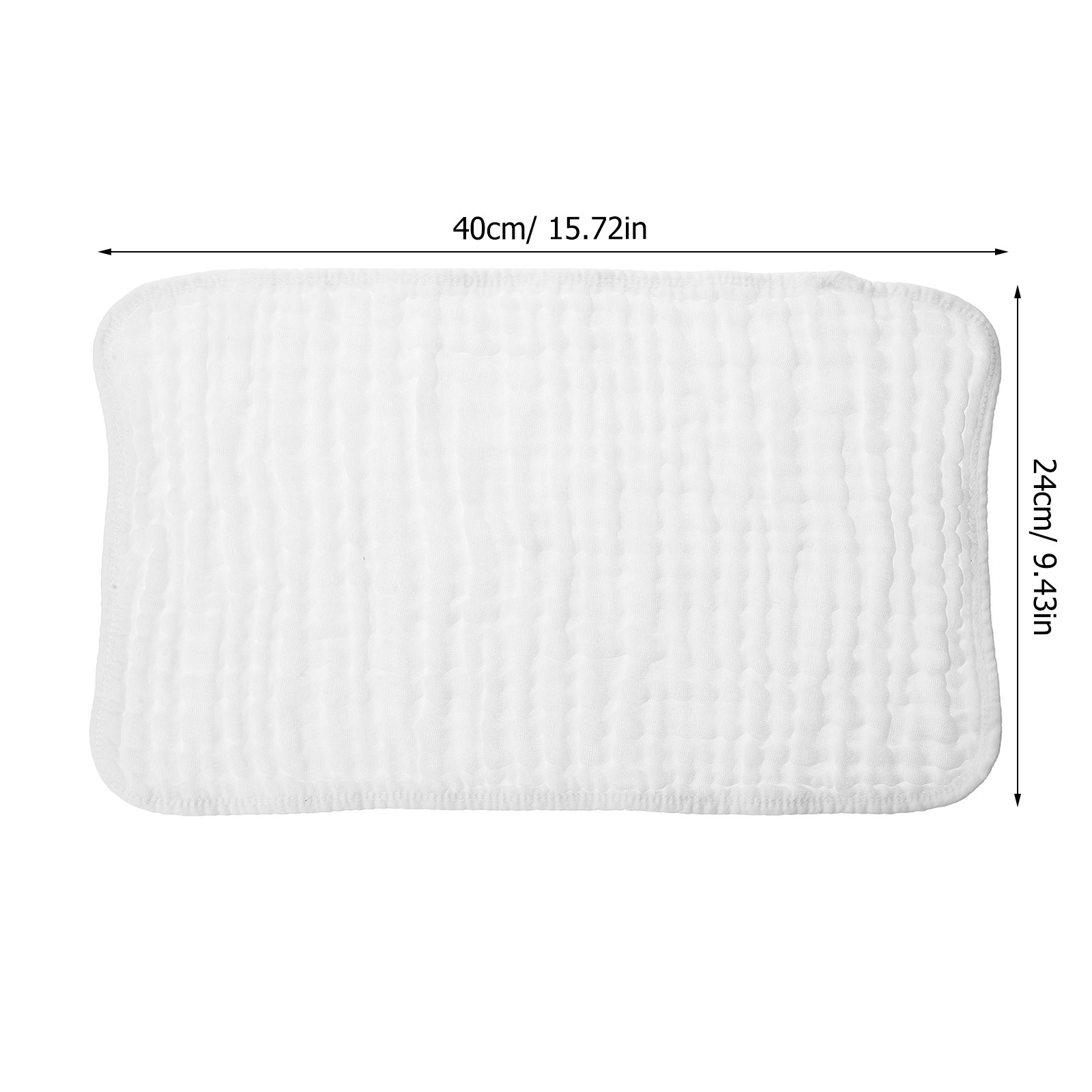 6Pcs Soft Cotton Baby Washclot - Skincare Newborn recensione e prezzo