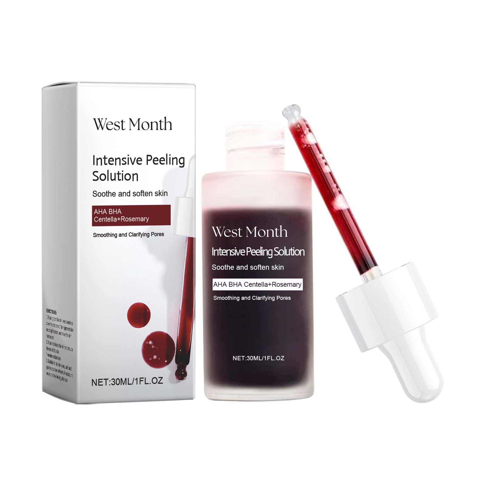 Peeling Face Serum Fruit Acid  - Glycolic Acid Exfoliant recensione e prezzo