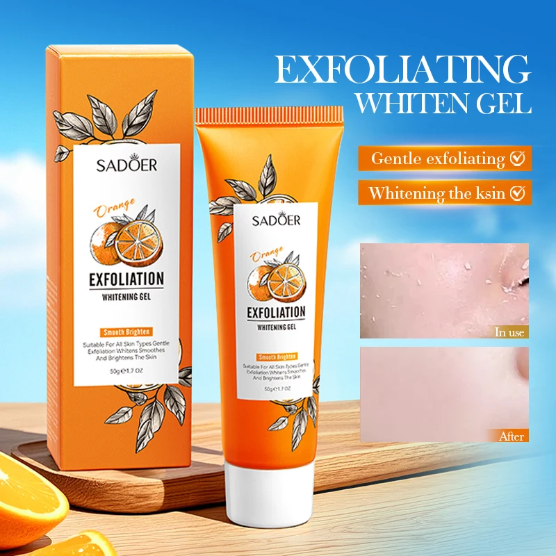 Orange Exfoliating Peeling Gel - Glycolic Acid Exfoliant recensione e prezzo
