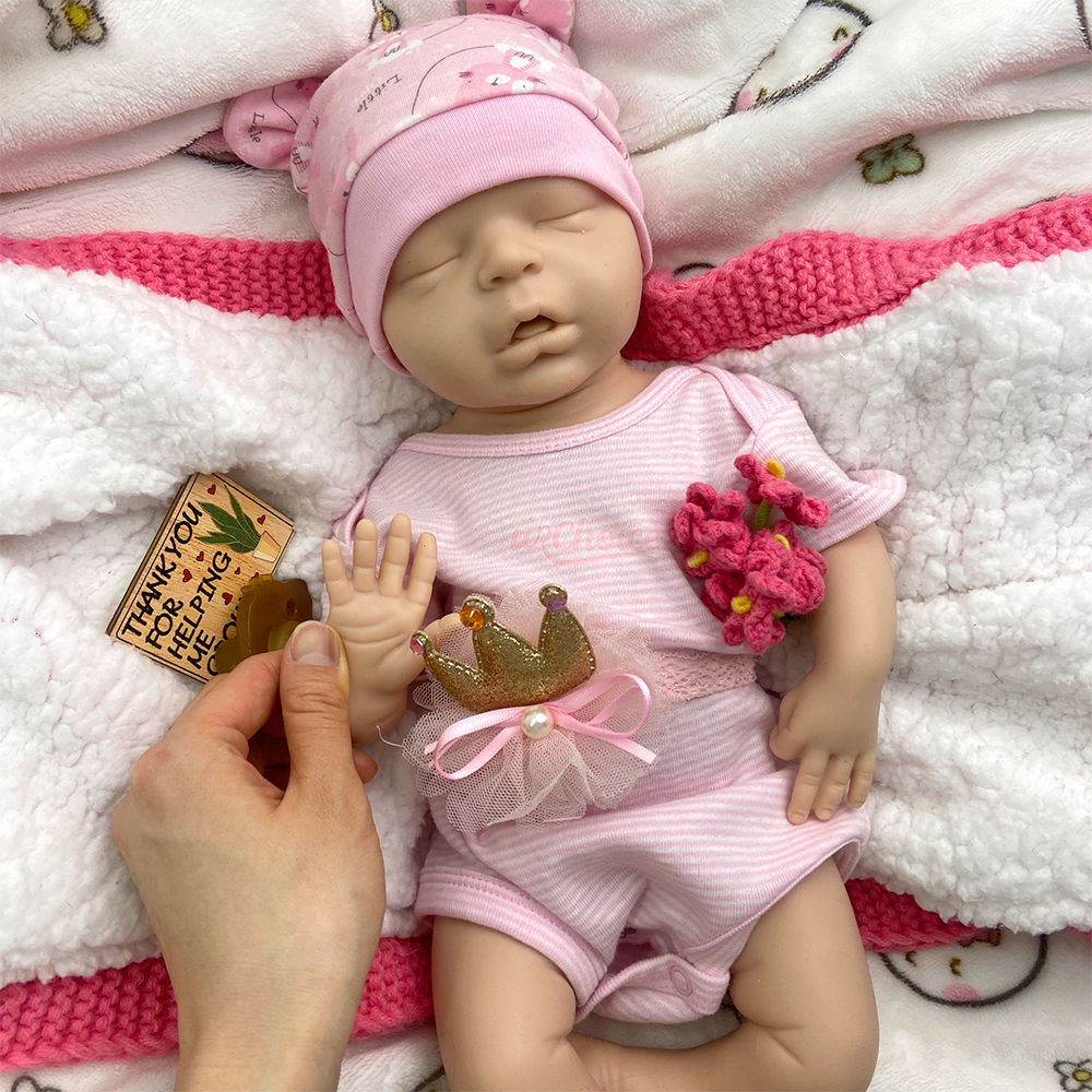 45cm Silicone Reborn Baby Girl - Skincare Newborn recensione e prezzo