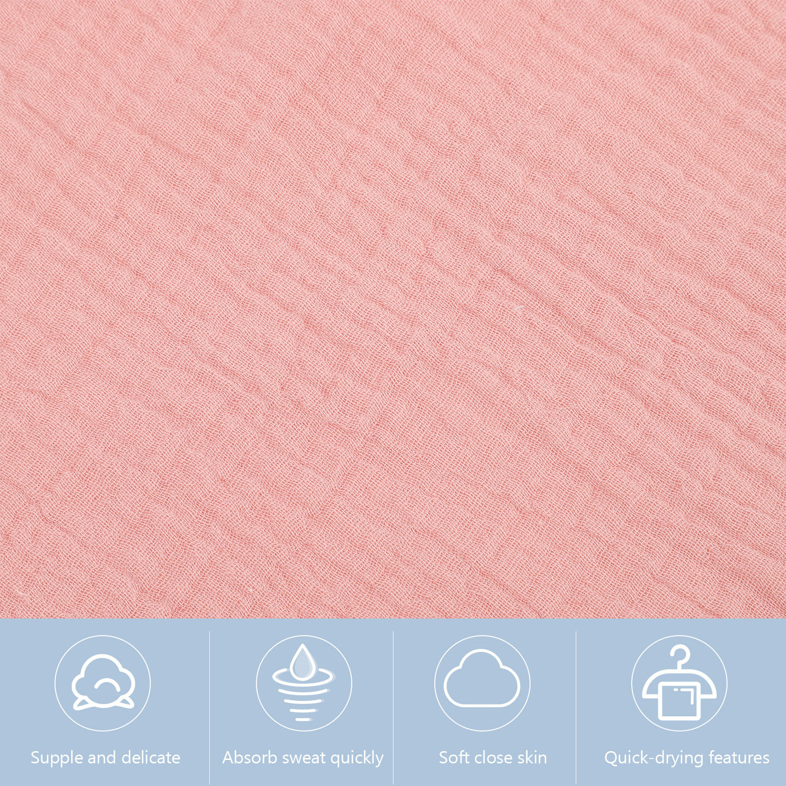Large Wide Baby Burp Cloth Cot - Skincare Newborn recensione e prezzo
